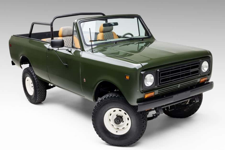 1978 International Harvester Scout II Traveler sold for $60,000