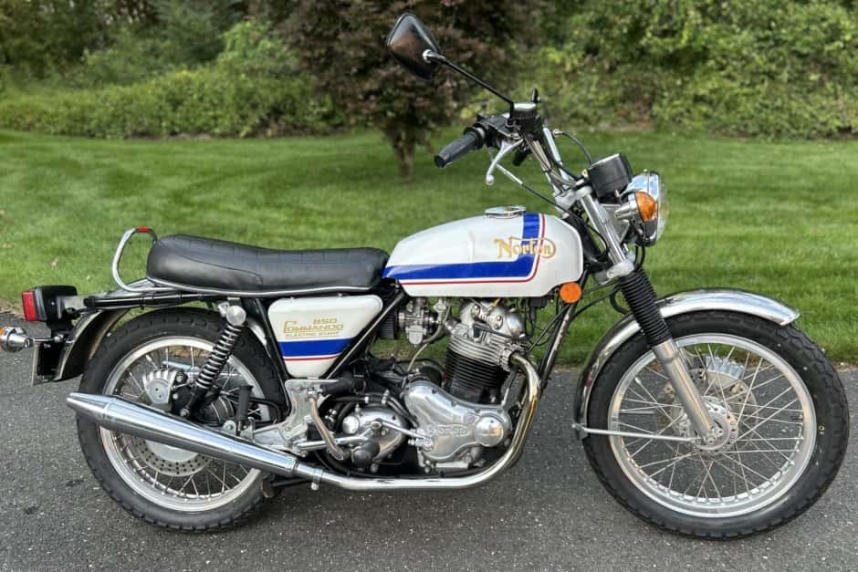 1975 Norton Commando sold for $10,500