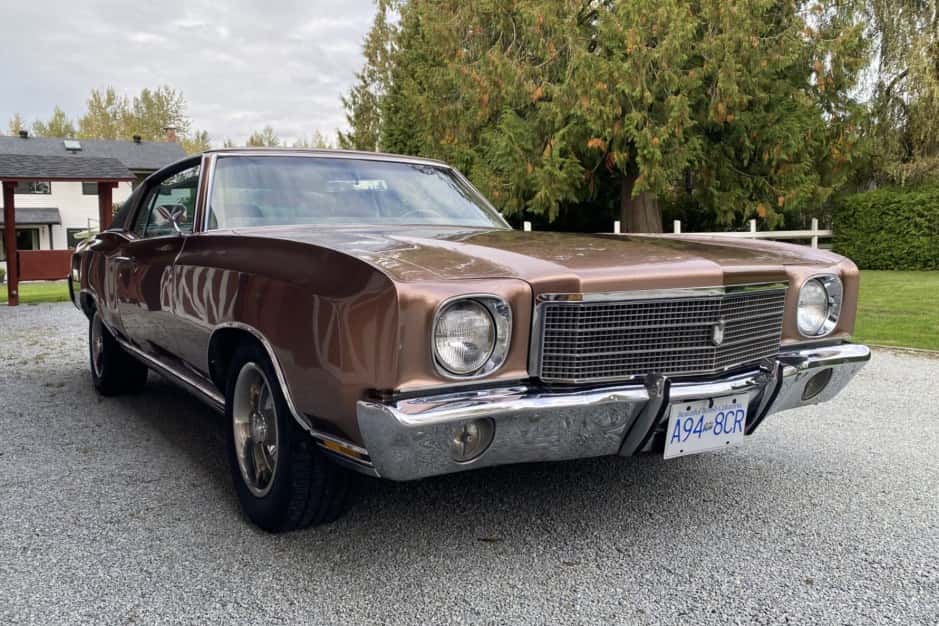 1970 Chevrolet Monte Carlo sold for $15,000