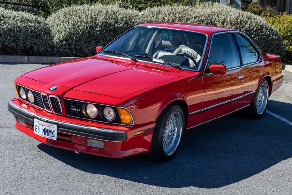 1988 BMW E24 M6 & M635CSi sold for $40,250