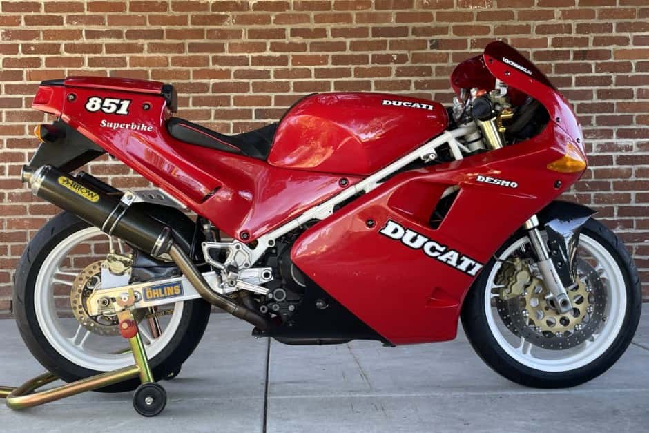 1990 Ducati 851 sold for $12,000