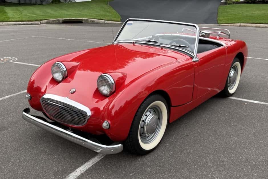 1961 Austin-Healey Bugeye Sprite sold for $9,100