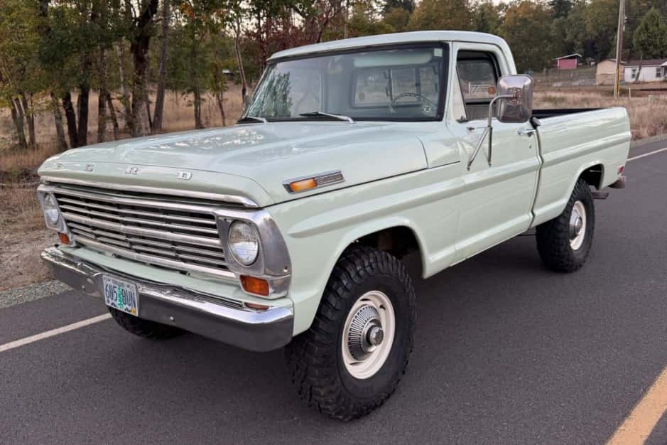 1968 Ford F-Series 1967-1972 sold for $26,250