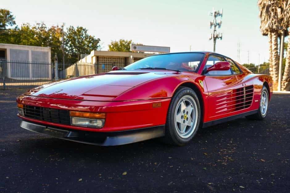 1989 Ferrari Testarossa sold for $149,000