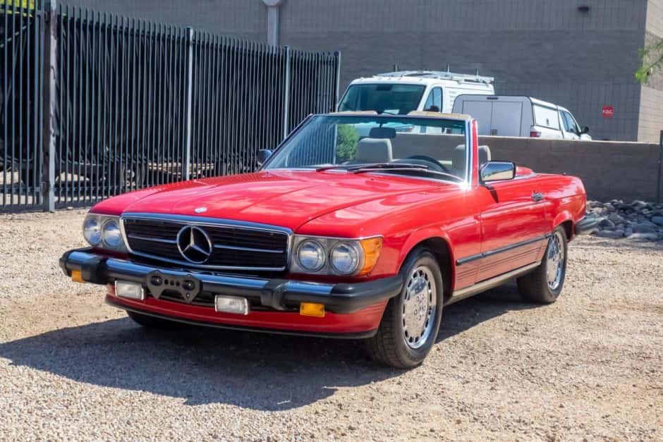 1987 Mercedes-Benz R107 SL sold for $23,000