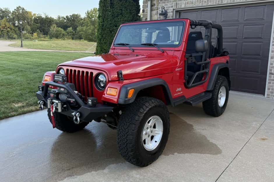 2003 Jeep Wrangler TJ (1997-2006) sold for $18,750