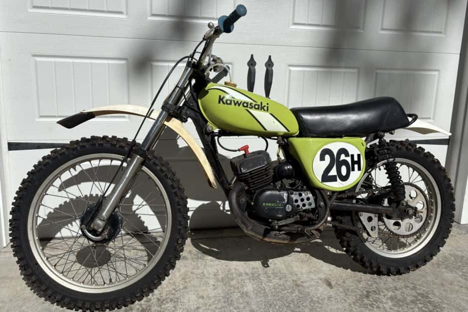 1975 Kawasaki KX sold for $2,700