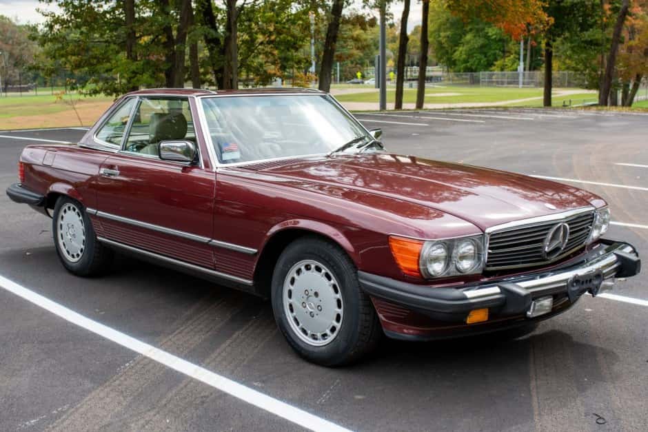 1988 Mercedes-Benz R107 SL sold for $17,500