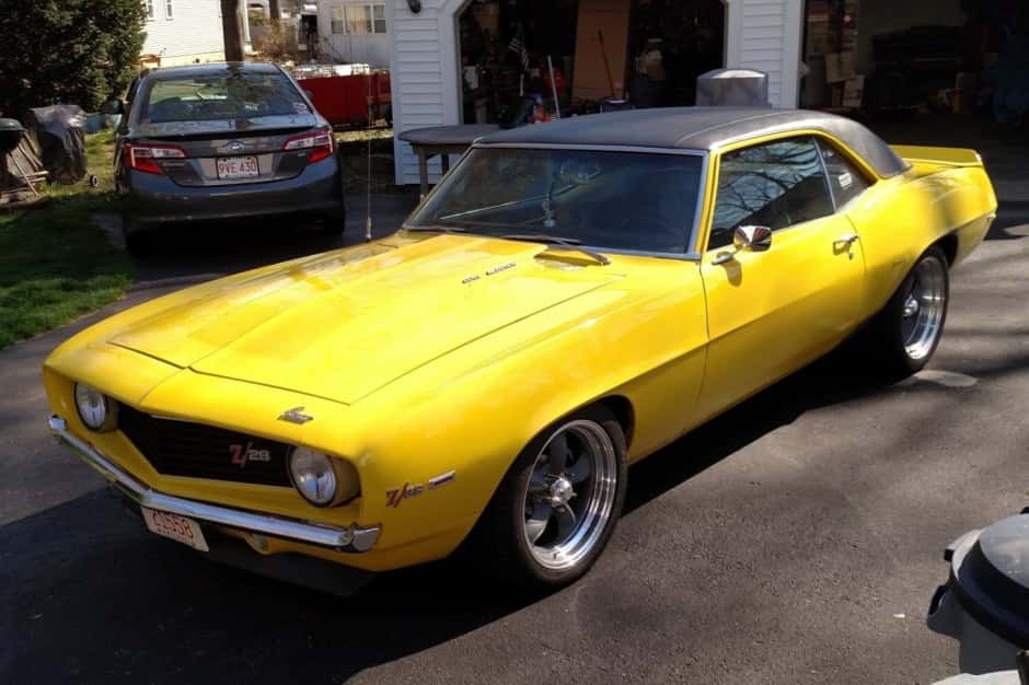 1969 Chevrolet Camaro 1st Generation 1967-1969 sold for $36,250