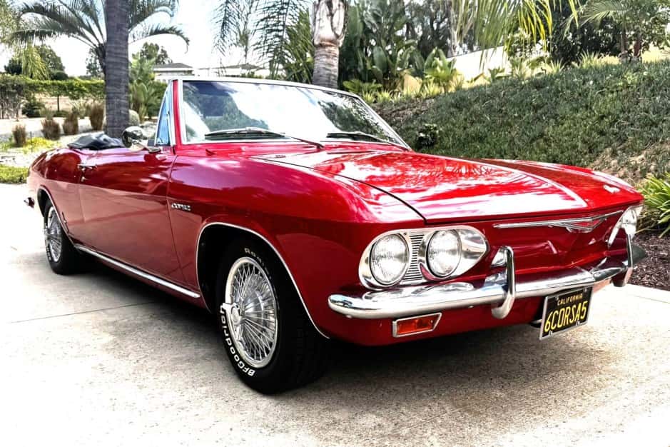 1965 Chevrolet Corvair (1965-1969) sold for $16,750