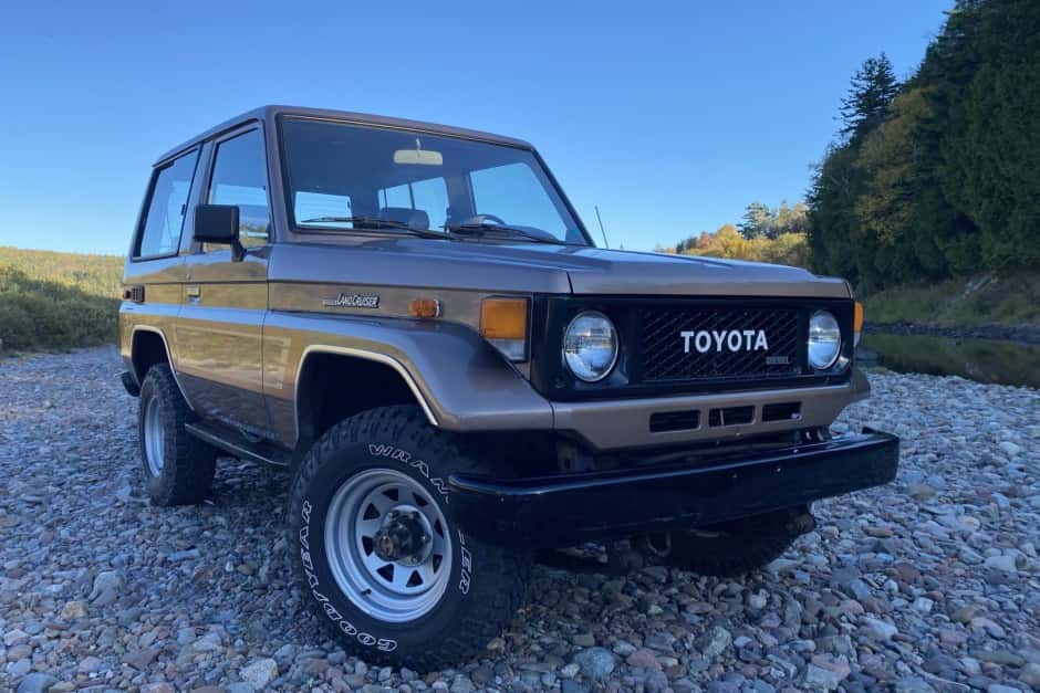 1985 Toyota Land Cruiser 70-Series sold for $12,300