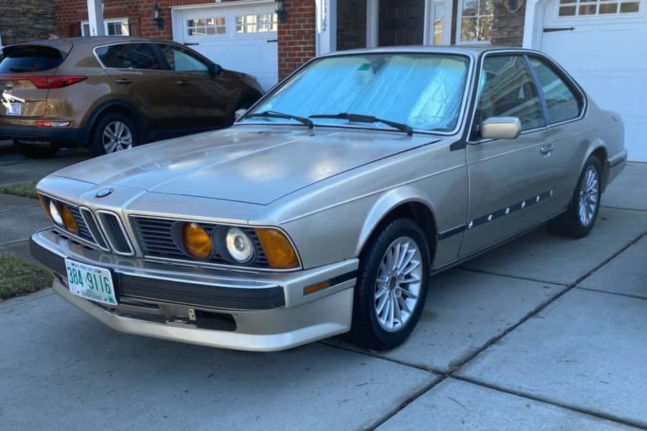 1988 BMW E24 6-Series sold for $1,990