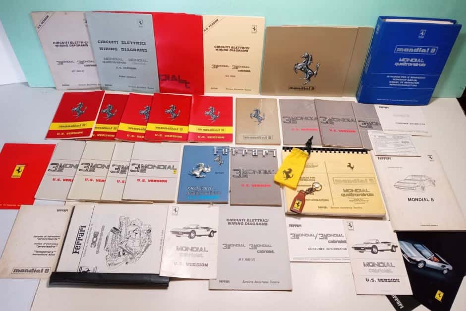 0 Ferrari Mondial sold for $1,234