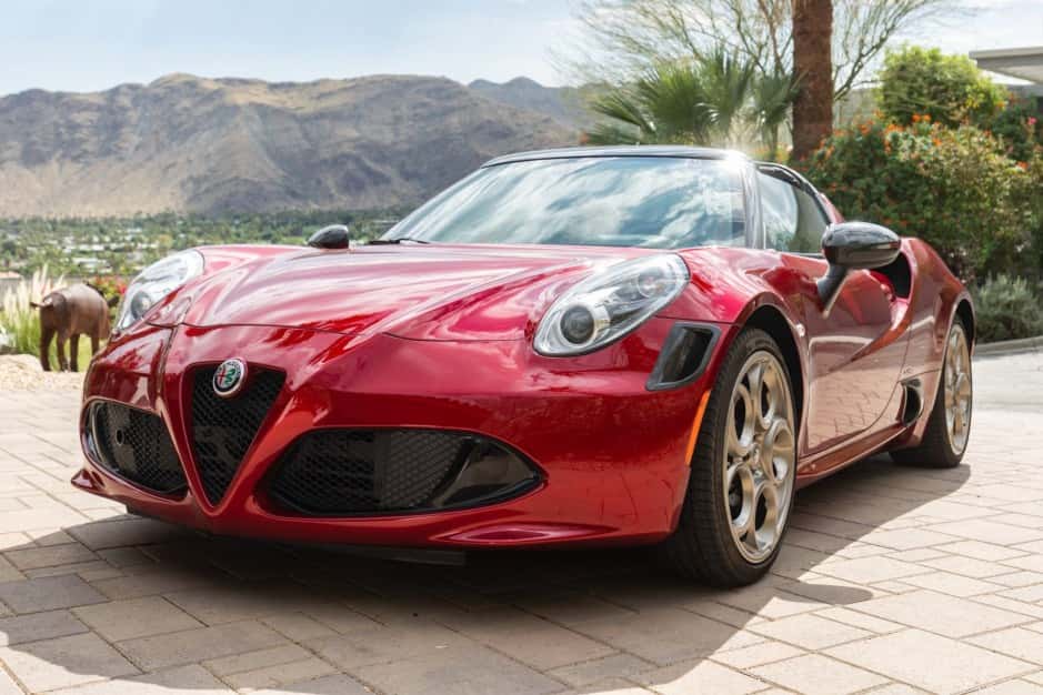 2020 Alfa Romeo 4C sold for $101,000