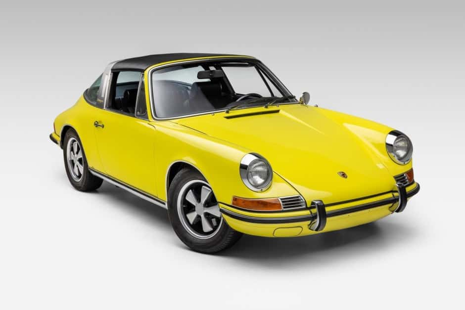 1971 Porsche LWB 911S (1969-1973) sold for $122,000