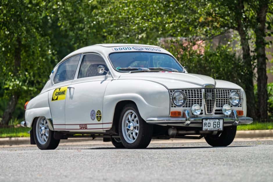 1967 Saab 96 sold for $11,750
