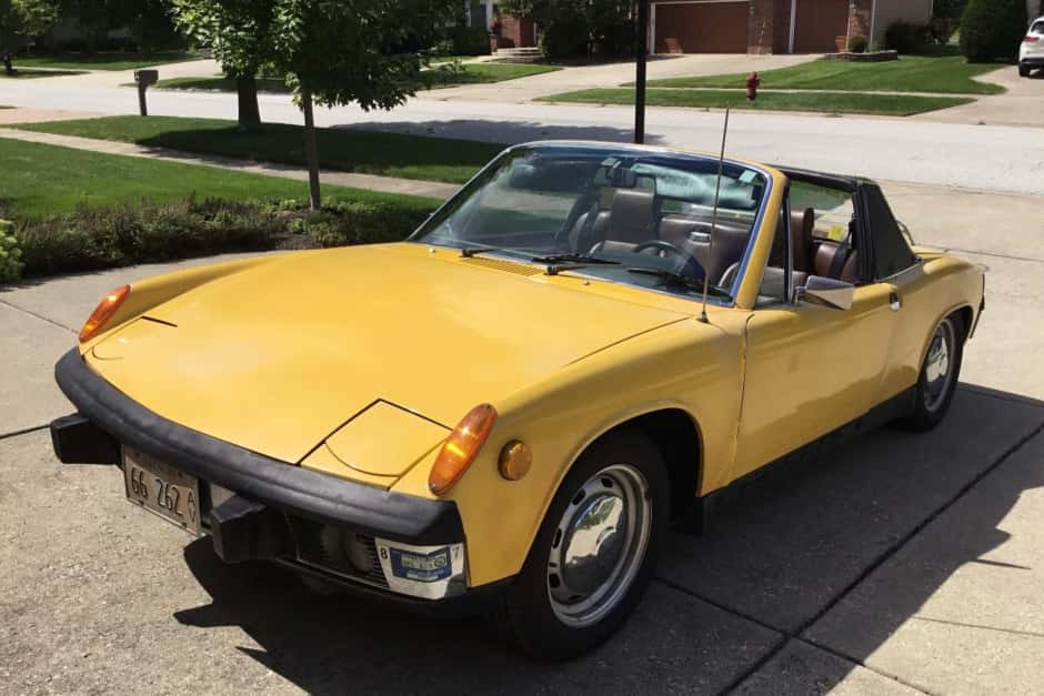 1973 Porsche 914 1.7/1.8/2.0 sold for $7,400
