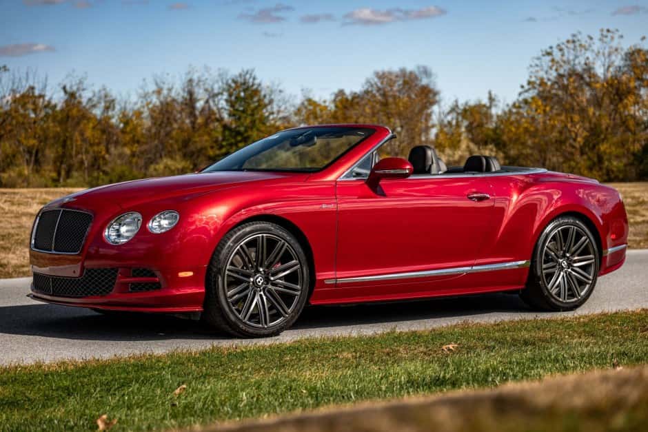 2015 Bentley Continental GTC (2012-2018) sold for $64,000