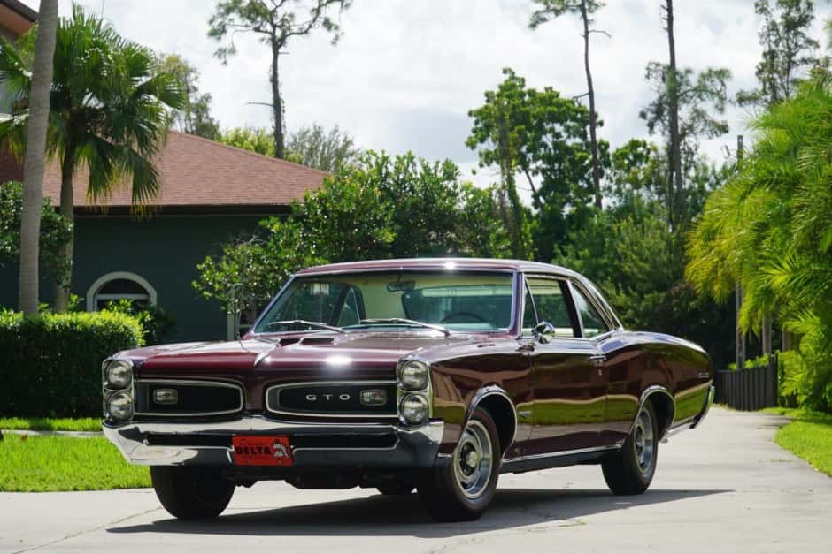 1966 Pontiac GTO (1964-1967) sold for $69,500