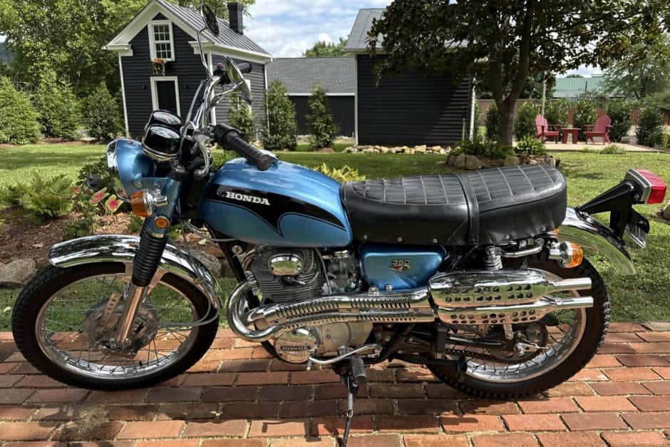 1971 Honda CB350 & CL350 sold for $4,750