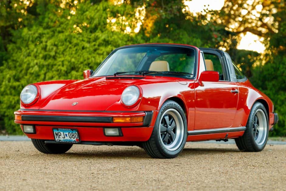 1988 Porsche 911 Carrera 3.2 sold for $80,000