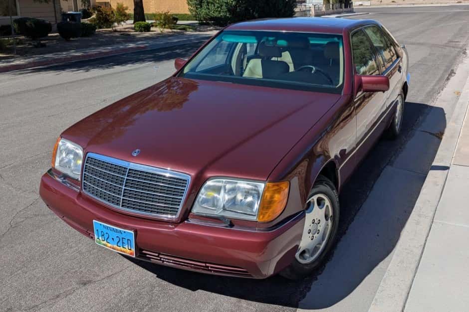 1992 Mercedes-Benz W140 S-Class sold for $3,503