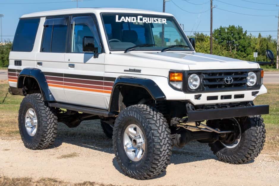 2000 Toyota Land Cruiser 70-Series sold for $39,250