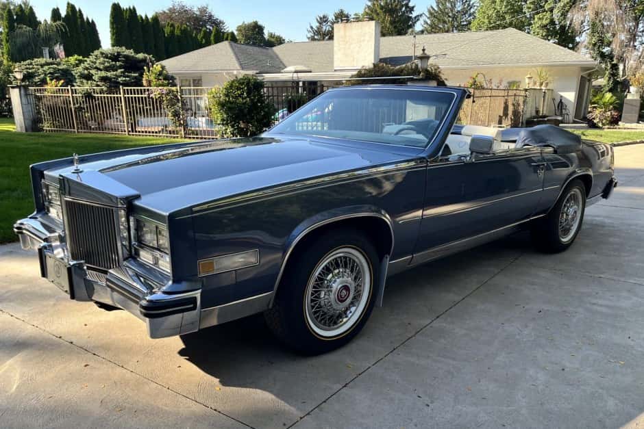 1984 Cadillac Eldorado (1979-1985) sold for $23,250