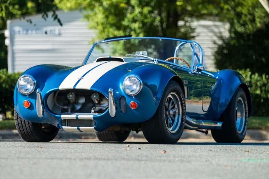 0 Shelby Cobra Replica sold for $52,000
