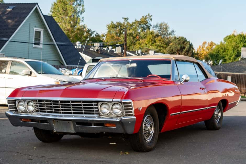 1967 Chevrolet Impala (1965-1970) sold for $16,255