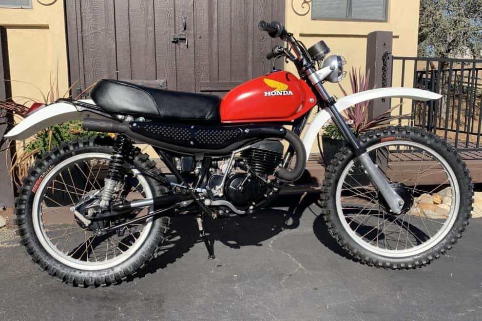 1976 Honda Elsinore sold for $1,700