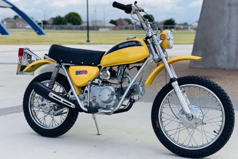 1971 Honda SL Motosport sold for $3,600