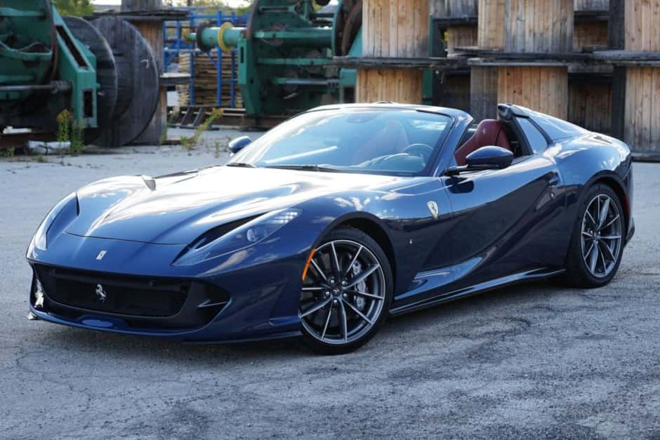 2021 Ferrari 812 sold for $451,000