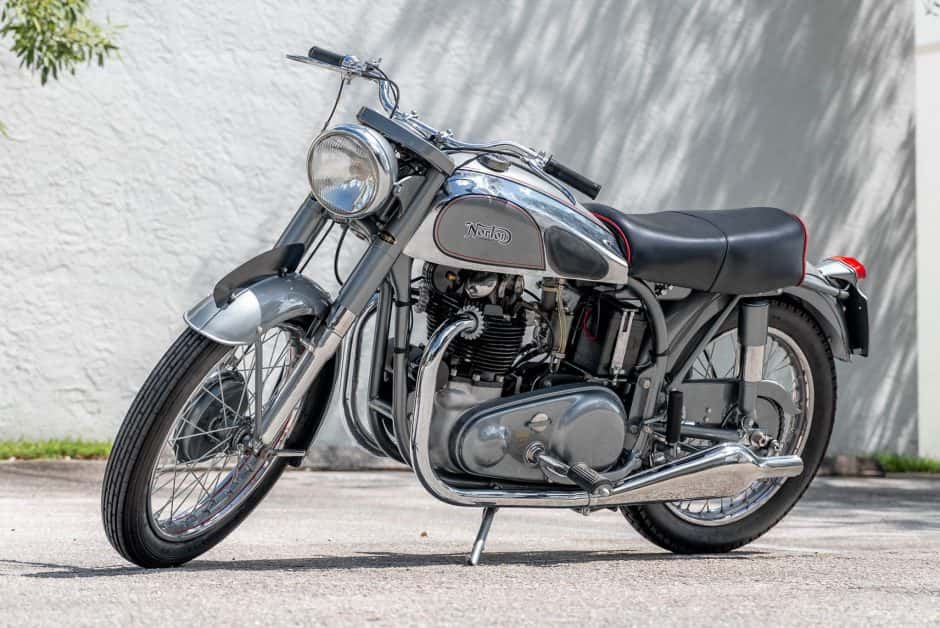 1953 Norton Dominator sold for $7,500