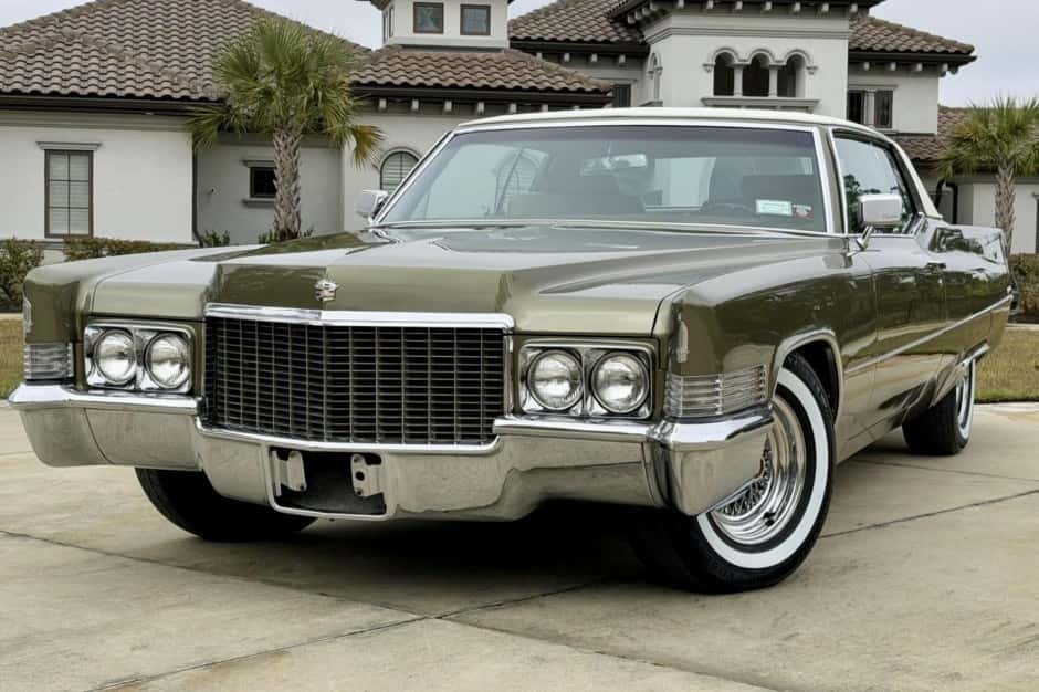 1970 Cadillac DeVille sold for $26,250