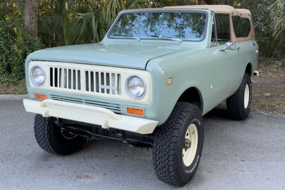 1974 International Harvester Scout II sold for $29,000