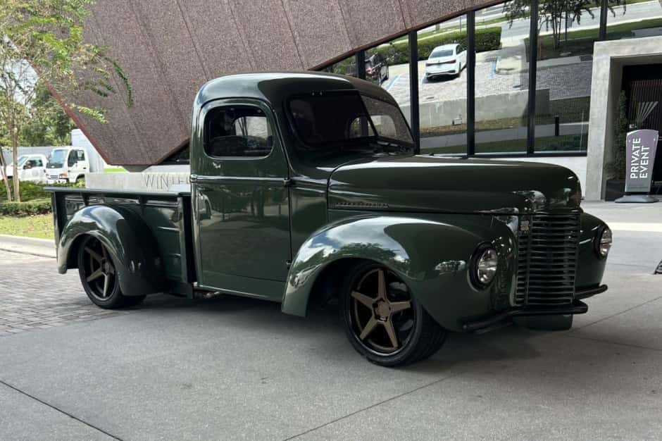 1946 International Harvester Pickup sold for $35,000