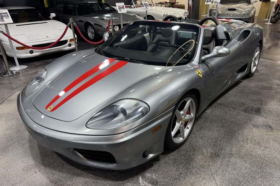 2001 Ferrari 360 sold for $72,500