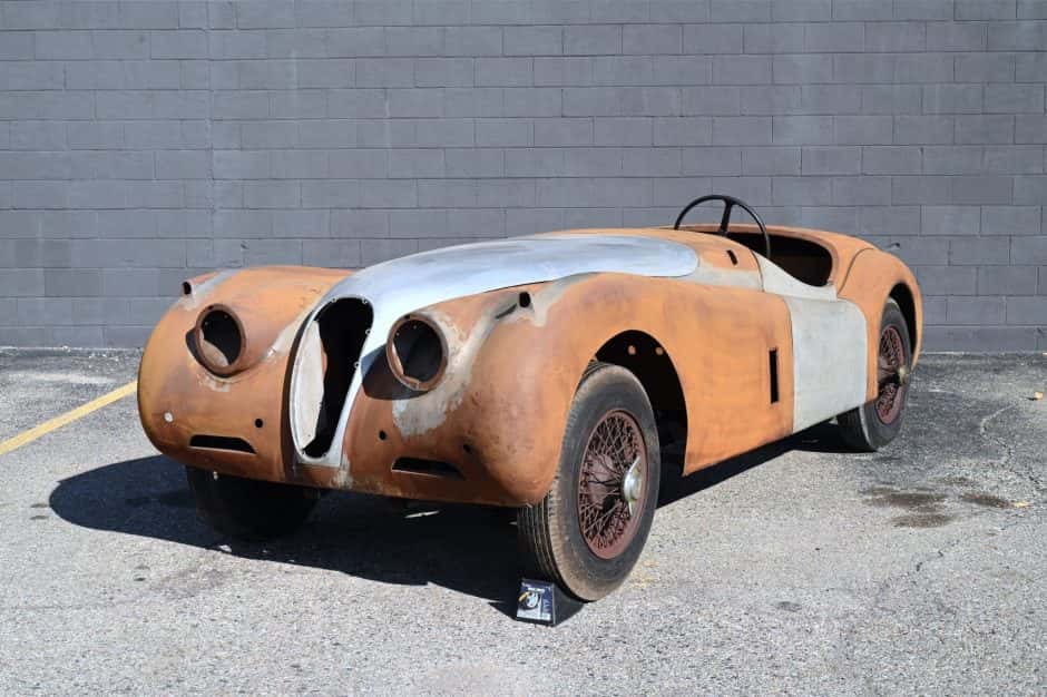 1954 Jaguar XK120 sold for $22,500