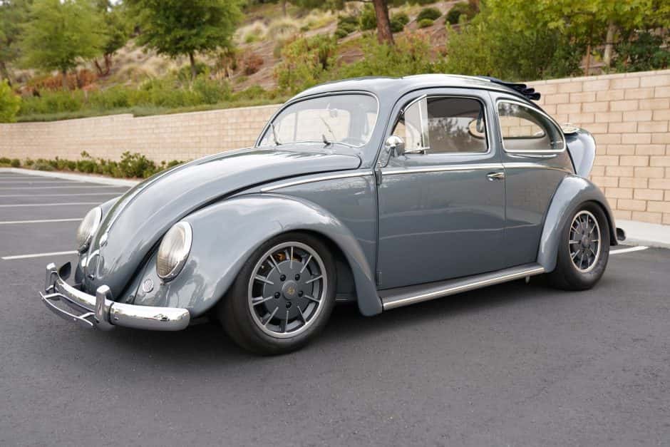 1955 Volkswagen Beetle (Oval Window) sold for $90,000