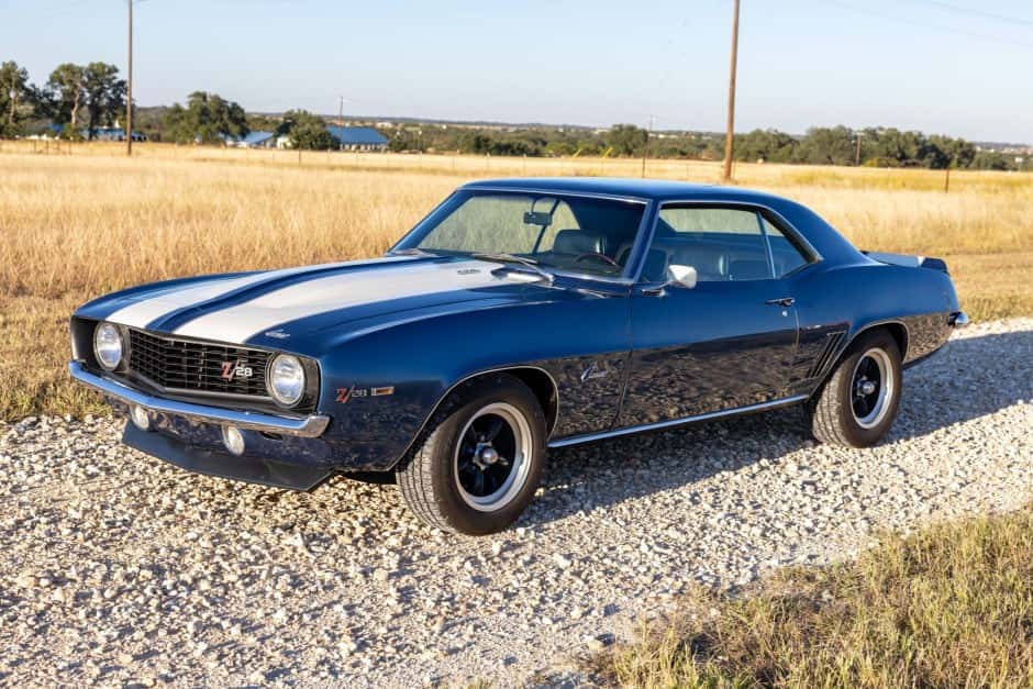 1969 Chevrolet Camaro 1st Generation 1967-1969 sold for $60,000