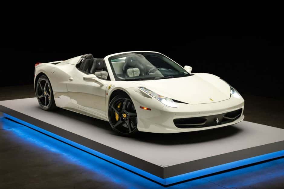 2013 Ferrari 458 sold for $276,500