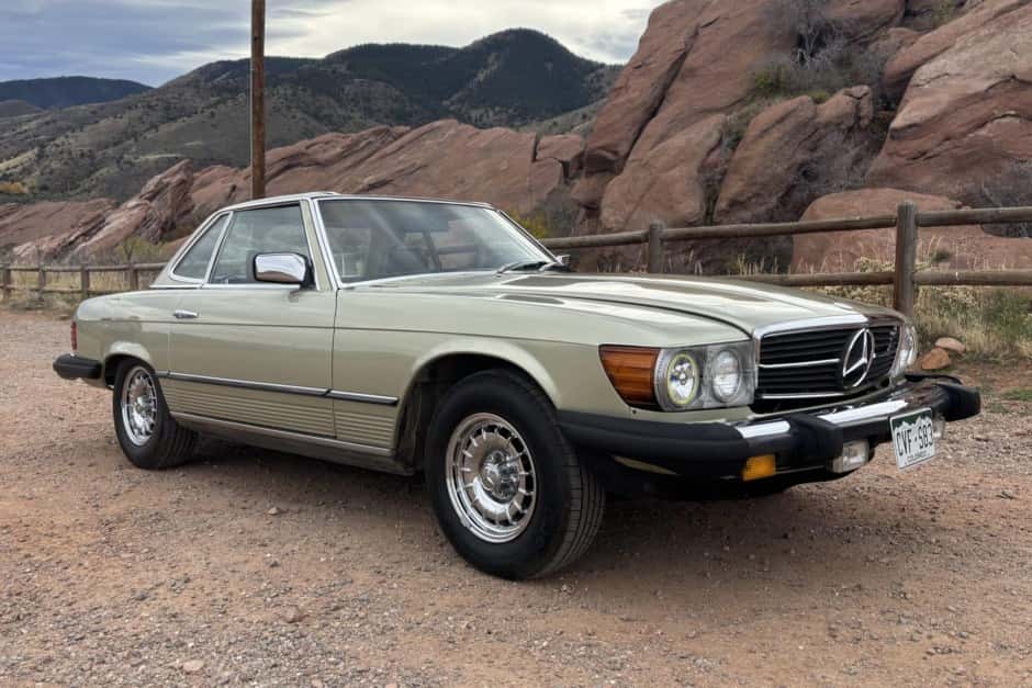 1984 Mercedes-Benz R107 SL sold for $8,750