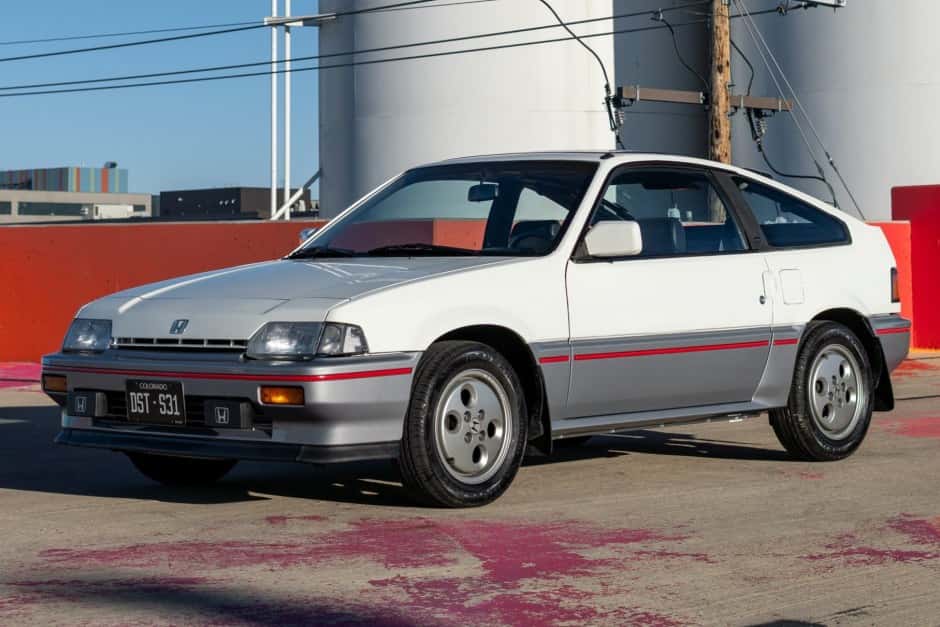 1986 Honda CRX sold for $9,500