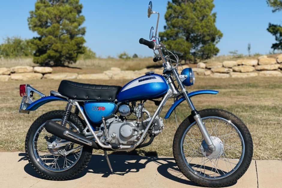 1971 Honda SL Motosport sold for $2,500