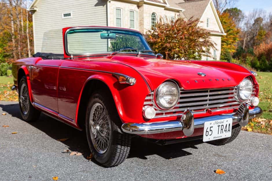1965 Triumph TR4 sold for $19,750