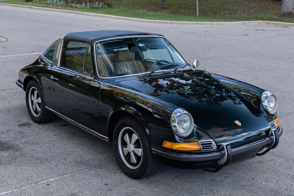 1972 Porsche LWB 911T (1969-1973) sold for $68,411