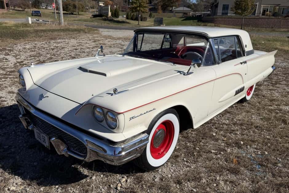 1958 Ford Thunderbird (1958-1960) sold for $10,750