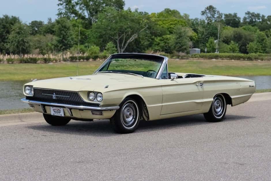 1966 Ford Thunderbird (1964-1966) sold for $15,000