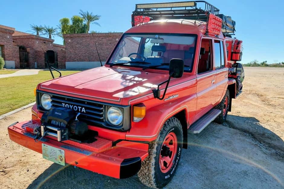 1991 Toyota Land Cruiser 70-Series sold for $18,500